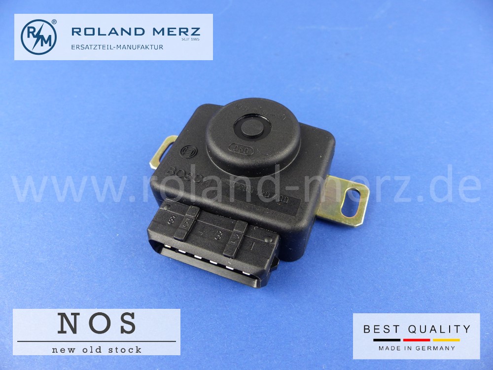 P1110097 Sensor Drosselklappenstellung Bosch 0 280 120 400 für Porsche und Volvo