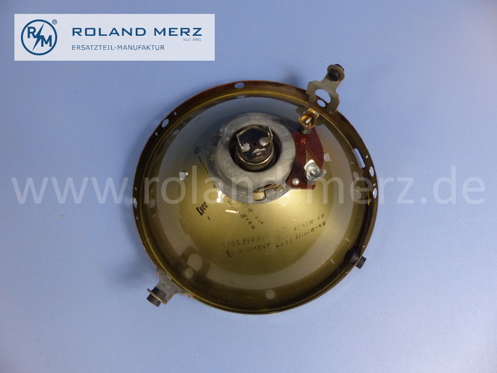 0008265478 Bosch Reflektor Scheinwerfer links und rechts, H4, Mercedes W114, W115, Strich 8, SA 55570, Mercedes, Original Mercedes Neuteil, NOS 