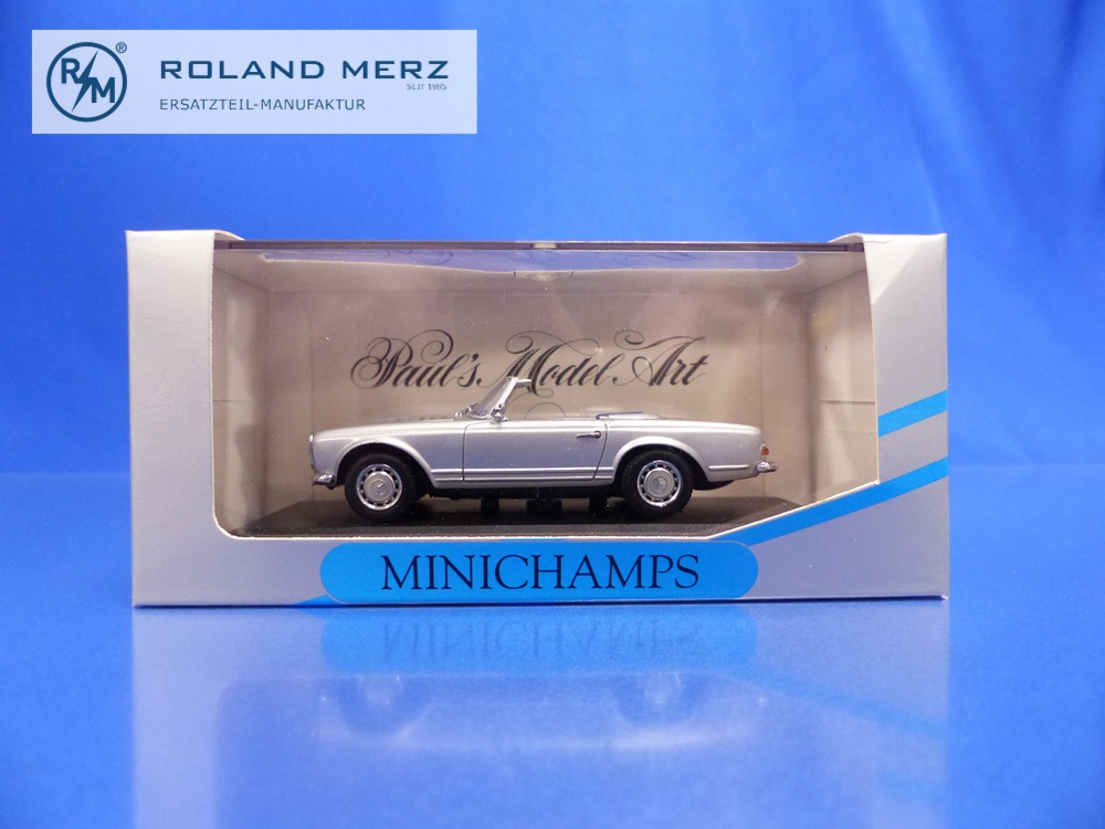 Mercedes-Benz 280 SL Cabriolet silber - Minichamps PMA 1:43