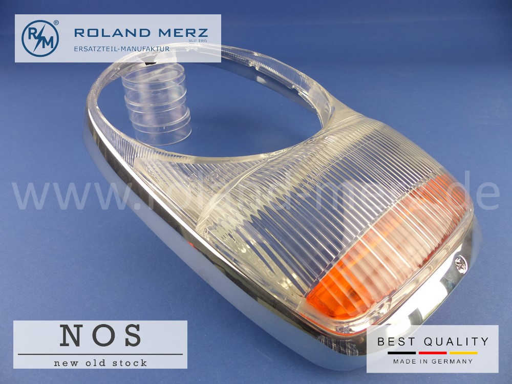 P1100393 Deckelring 113 826 0589 für Sealed-Beam-Scheinwerfer für Mercedes 230SL - 280 SL