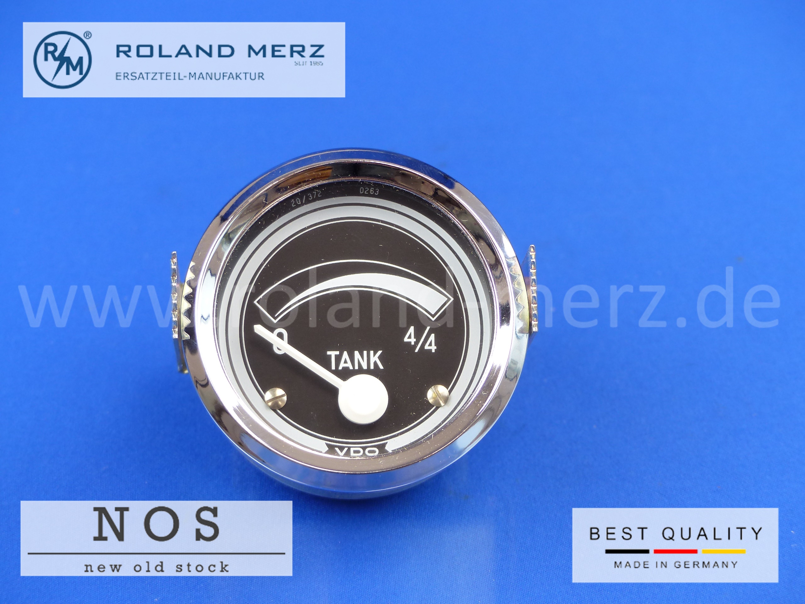 Tankanzeige VDO, 24V, 301 471 / 1 /9, mit Beleuchtung