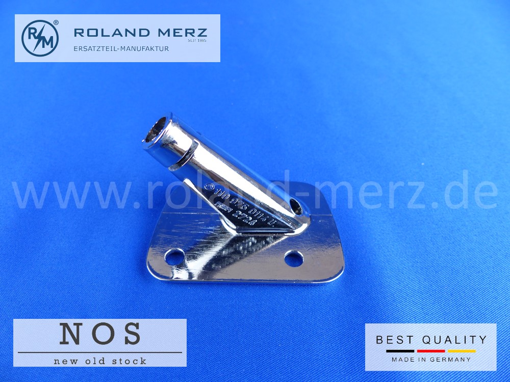 P1110456 Lager für Kopfstütze unten links Mercedes 110 975 01 14 für alle BM 110 220b, Sb, SEb, 230S