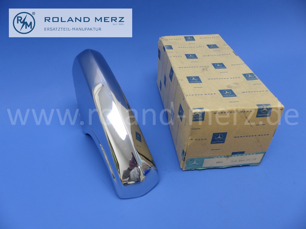 1108800455 bumper guard, right front and left rear, Mercedes W110, W120, W121, 180b, 180c, 180Db, 180Dc,190b, 190Db, Heckflosse 190c -230, original Mercedes spare-part, NOS