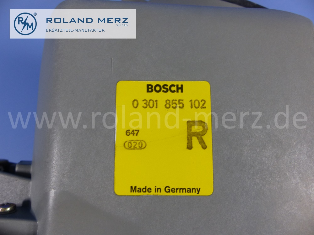 1238205261 Bosch Leuchteinheit, Scheinwerfer, mit Blinkleuchte, H4, rechts, Rechtsverkehr, Mercedes W123, Original Mercedes Neuteil, NOS 