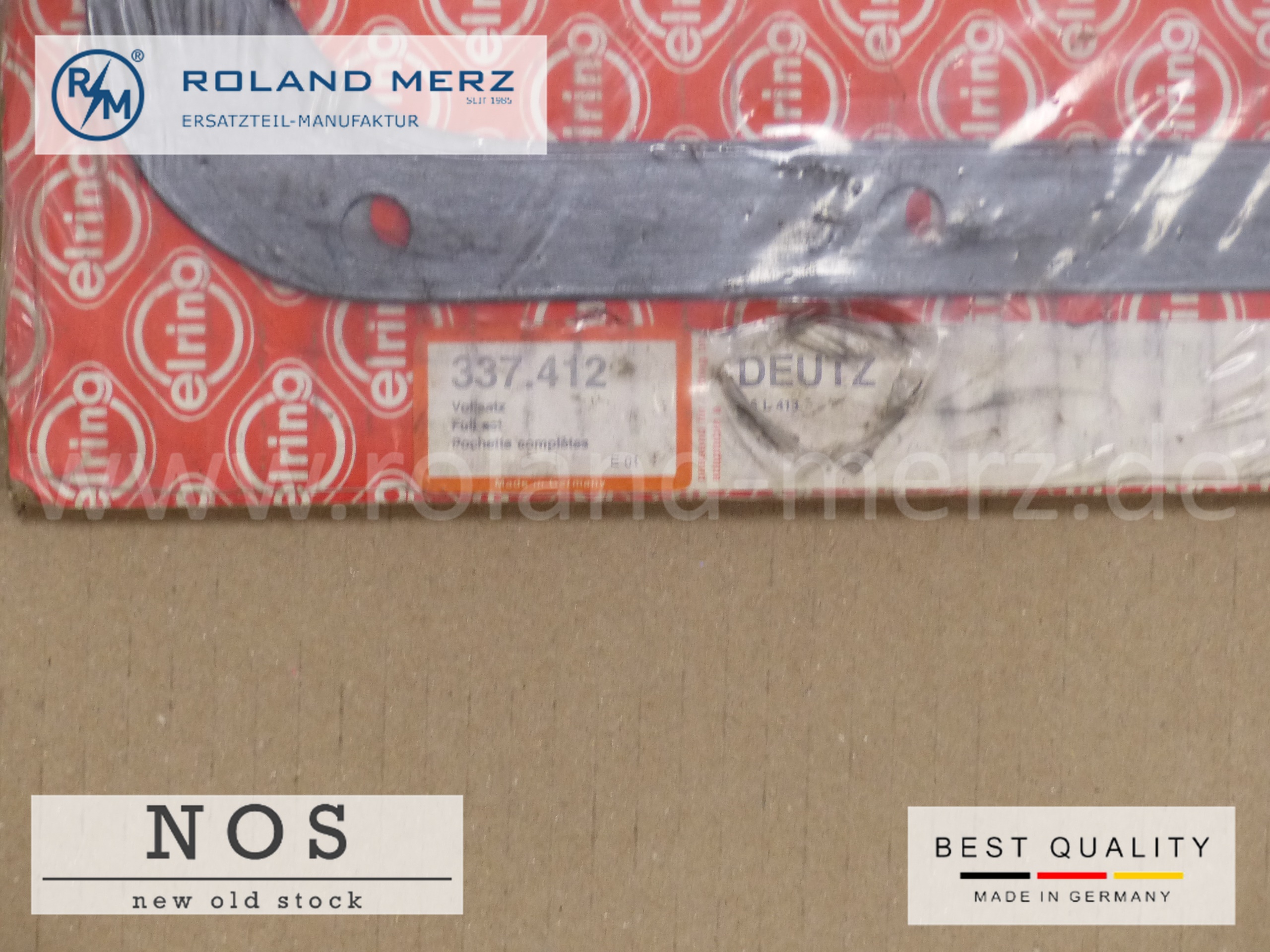 2911525 Motordichtsatz Vollsatz Elring für Deutz FGL413