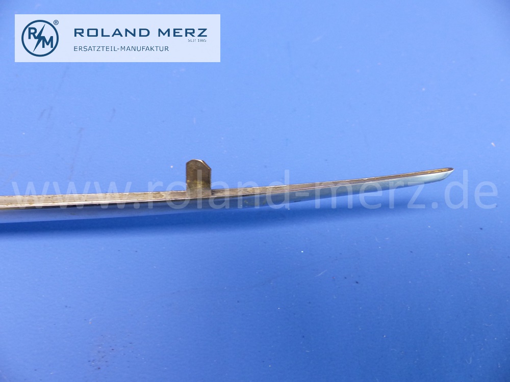 101808800795 1808800795 Zierstab auf Hinterkotflügel links, Mercedes Ponton 220S, 220 SE, Länge 950mm, Original MB-Neuteil, NOS