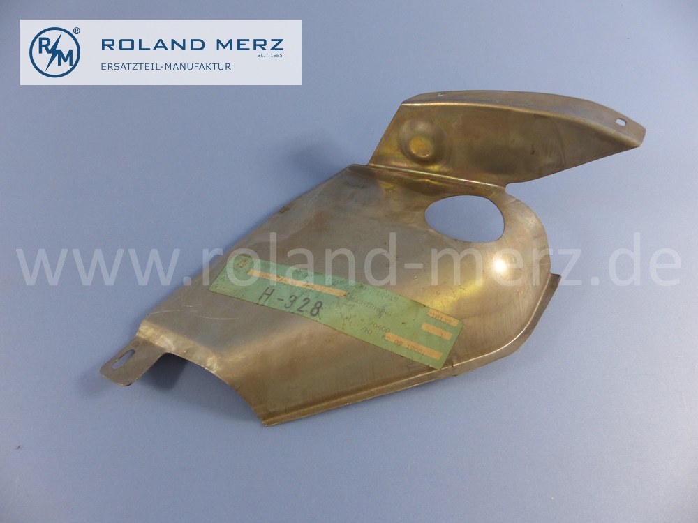 1236820471 Abdeckung, unter Hauptboden über Hauptschalldämpfer, Mercedes W123, MB 230, 250, 280, Original Mercedes Neuteil, NOS