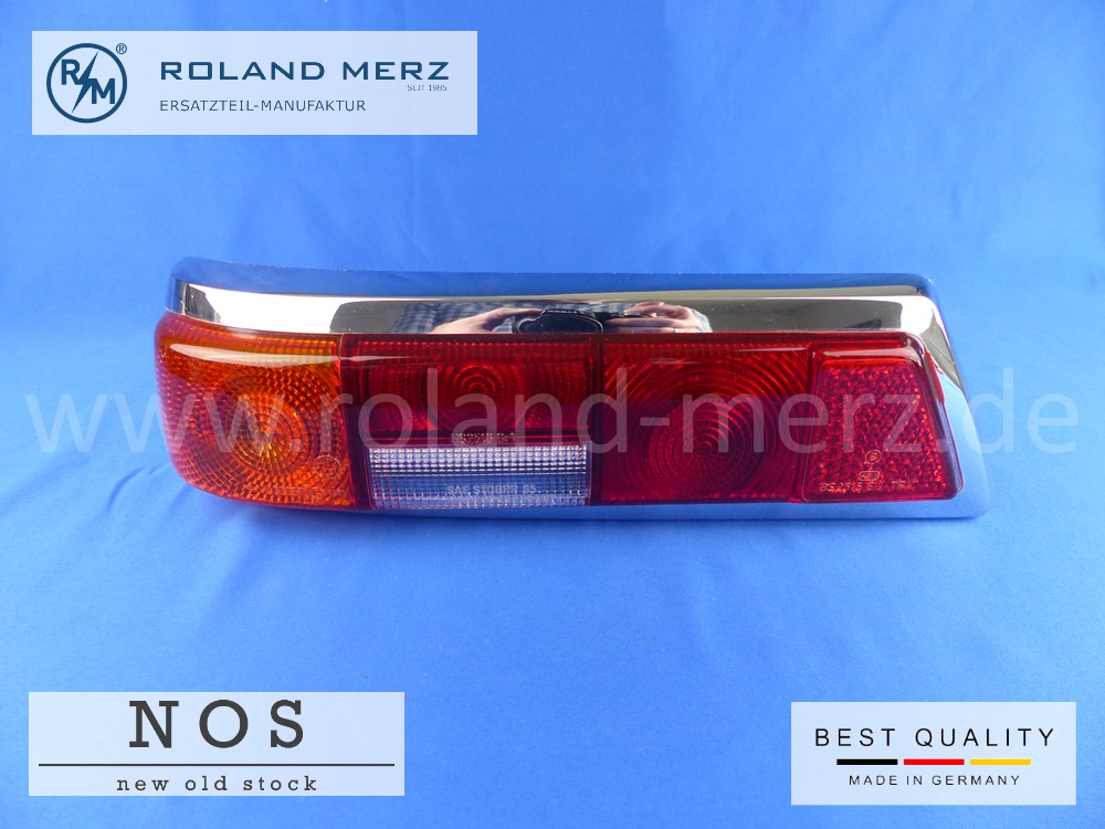 P1120292 Deckel für Rücklicht mit Dichtung links, Mercedes 110 820 11 66 für 190c – 200D, 230