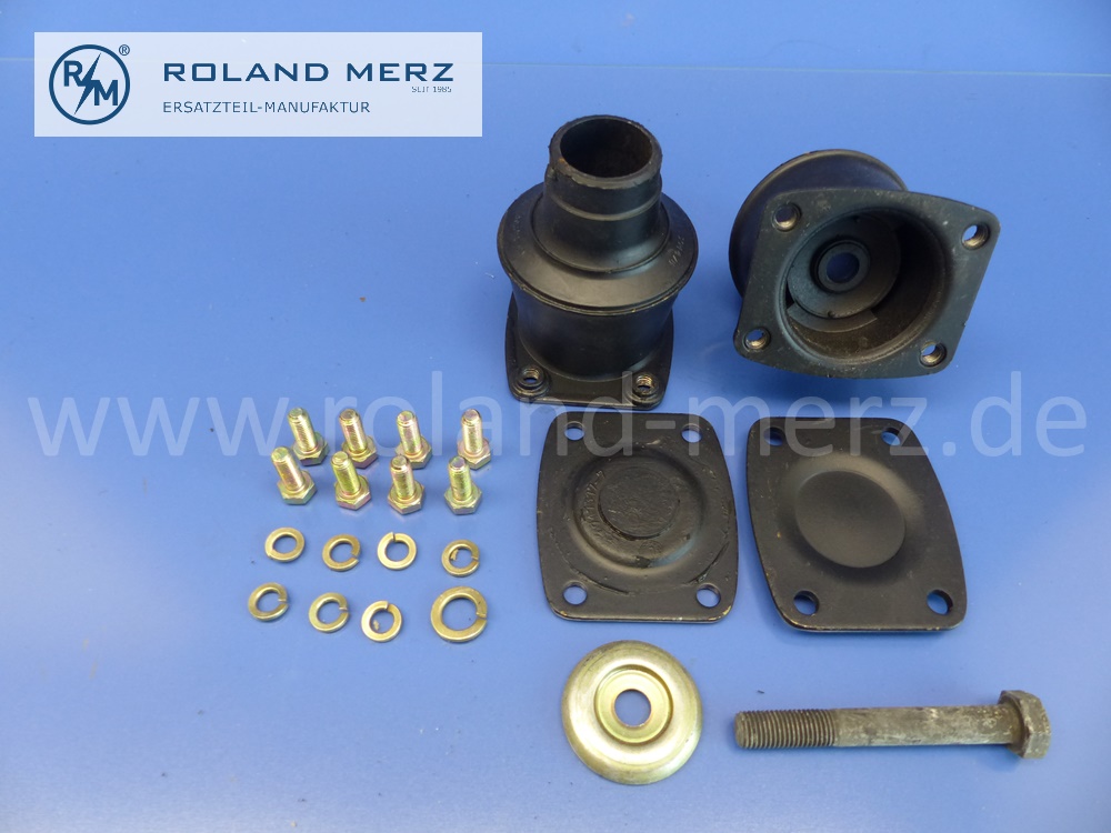 1135860033 Reparatursatz Vorderachsträger, Fahrschemel, Mercedes W113, Pagode, Original Mercedes Neuteil, NOS - unvollständig -