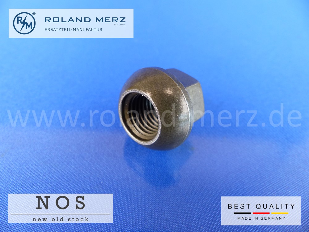 Radmuttern (Kugelbundmutter) MB-Vergl. Nr. 120 990 00 59 in verstärkter Ausführung SW 17mm Radmuttern (Kugelbundmutter) MB-Vergl. Nr. 120 990 00 59 in verstärkter Ausführung SW 17mm