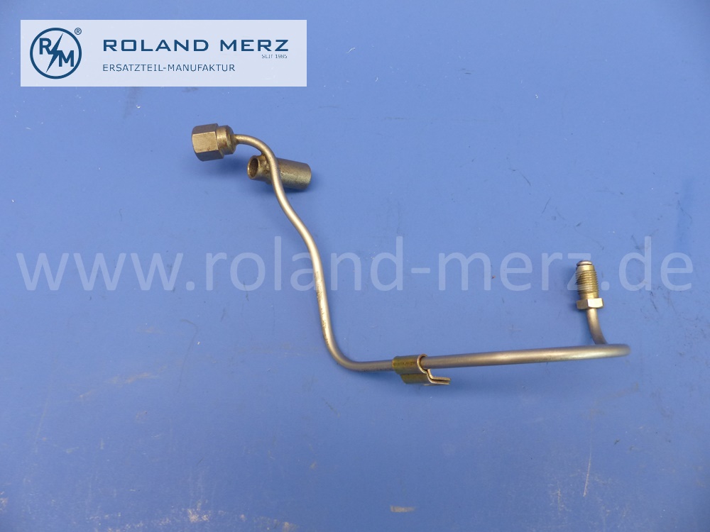 1984200726 Leitung, Bremsleitung, links, Vorderachse, Mercedes W198, 300SL, wahlweise von Bremsschlauch an Bremszange, Scheibenbremse, original Mercedes Neuteil, NOS 
