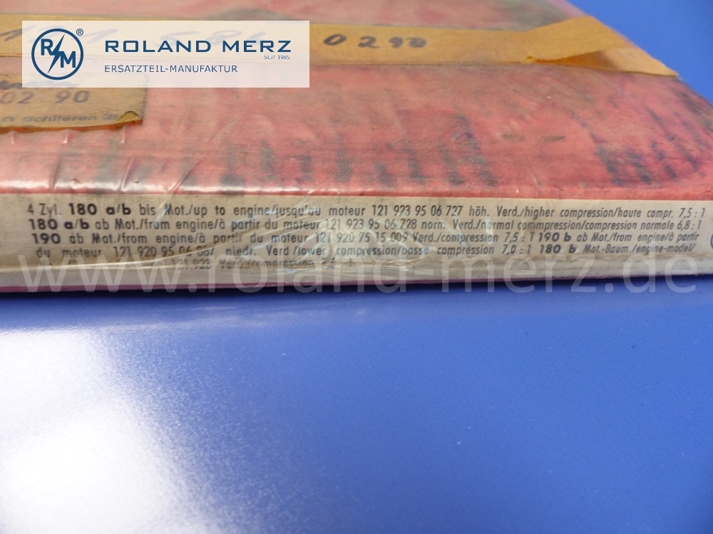0-16980-22 Dichtungssatz, Entrußersatz, Mercedes 1215860290, Motor M121, M121.920, M121.922, M121.923, original Elring Neuteil, NOS 