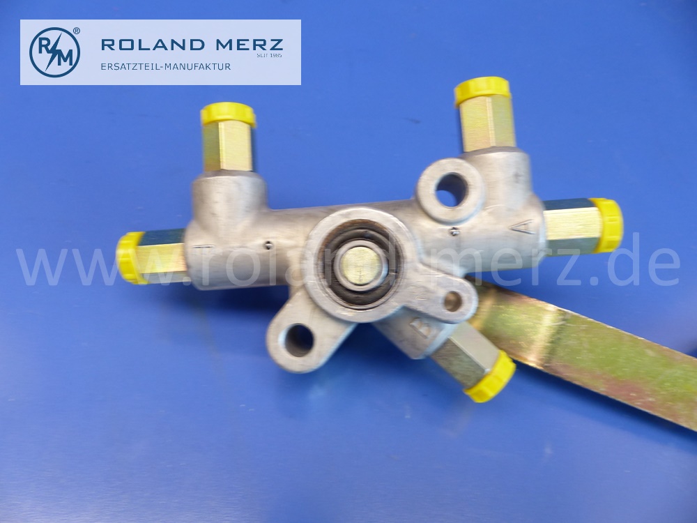 0003273425 Ventil, Ventileinheit Niveauregulierung, Luftfederung, Vorderachse links, Bosch LF/VNB3B2, frühe Version, Mercedes W112, Original Mercedes Neuteil, NOS