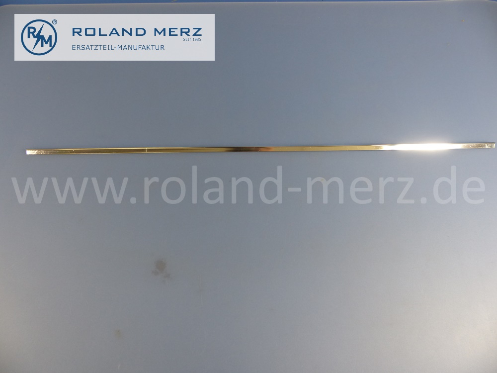 1137250482 Zierstab, Zierleiste, Türoberkante rechts, Mercedes W113, Pagode, 230SL, 250SL, 280SL, Länge 850mm, Original Mercedes Neuteil, NOS
