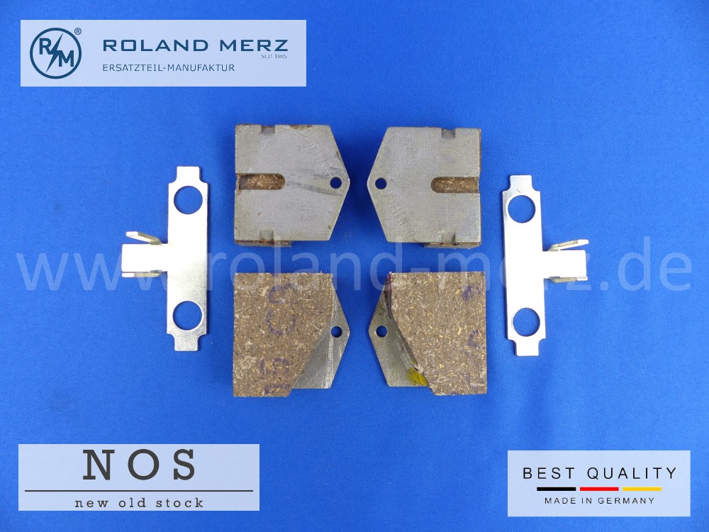 Bremsklotzsatz Mercedes 0005860242 für alle 300SE Bm 112 ATE 3.0870-0002,2 mit Befestingsmaterial Bremsklotzsatz Mercedes 0005860242 für alle 300SE Bm 112 ATE 3.0870-0002,2 mit Befestingsmaterial