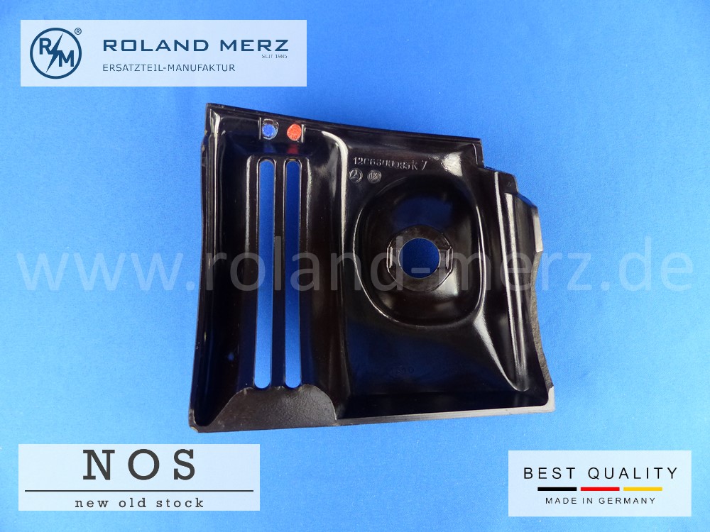 P1120167 Bakelit Verkleidung links am Armaturenbrett, Mercedes 10 120 680 09 83 für 180b, c, Db, Dc, 190b, Db