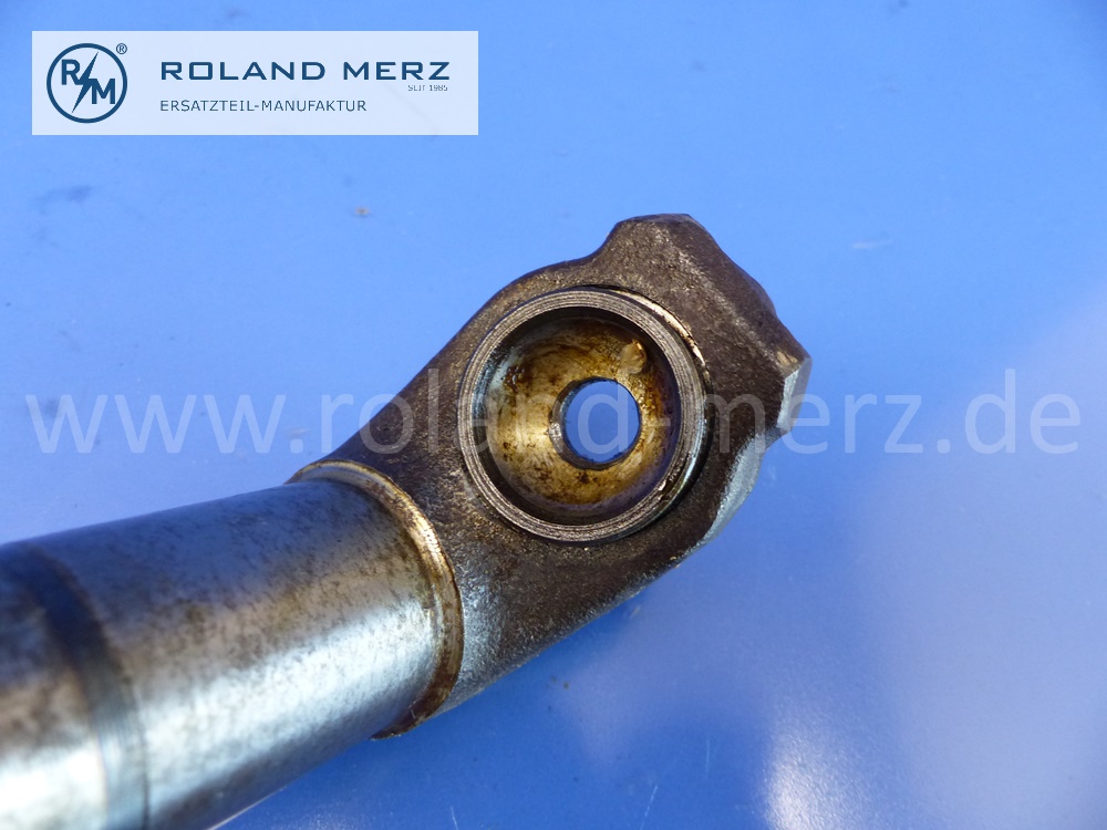 1204600311 Lenkwelle mit Kugelpfanne, Durchmesser 32mm, Mercedes W120, W121, W180, W186, W198, 300SL, 190SL, Ponton, Original Mercedes Neuteil, NOS