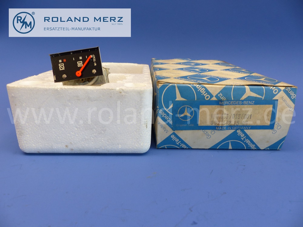 0025421505 Fernthermometer M 14 x 1,5 für Mercedes W110, W111, W112, 190c - 230, 220b, 220Sb, 220SEb, 230S, 300SEL - M189, original Mercedes Neuteil, NOS 