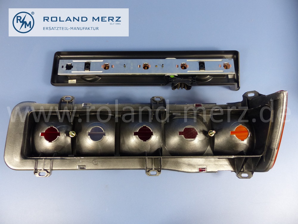 1238203864 Schlussleuchte, Rücklicht rechts, ohne Nebelschlussleuchte, Mercedes W123, Original Mercedes Neuteil, NOS 