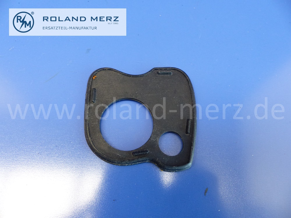 101207660305 1207660305 Unterlage, Gummiunterlage Türgriff Fondtür links, Mercedes W105, W120, W121, W128, W180, Ponton, Original Mercedes Neuteil, NOS 