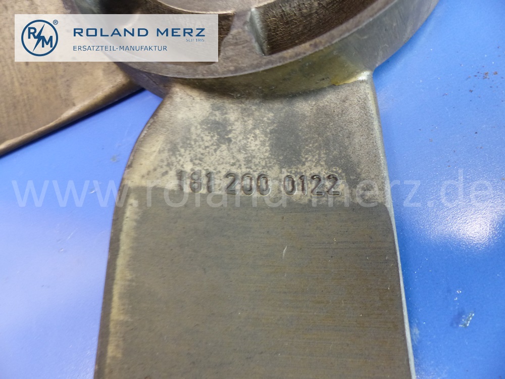 1812000122 Lüfter, Lüfterrad, Lüfterflügel, Mercedes W136, 170D, OM636, Original Mercedes Neuteil, NOS - Lagerspuren -