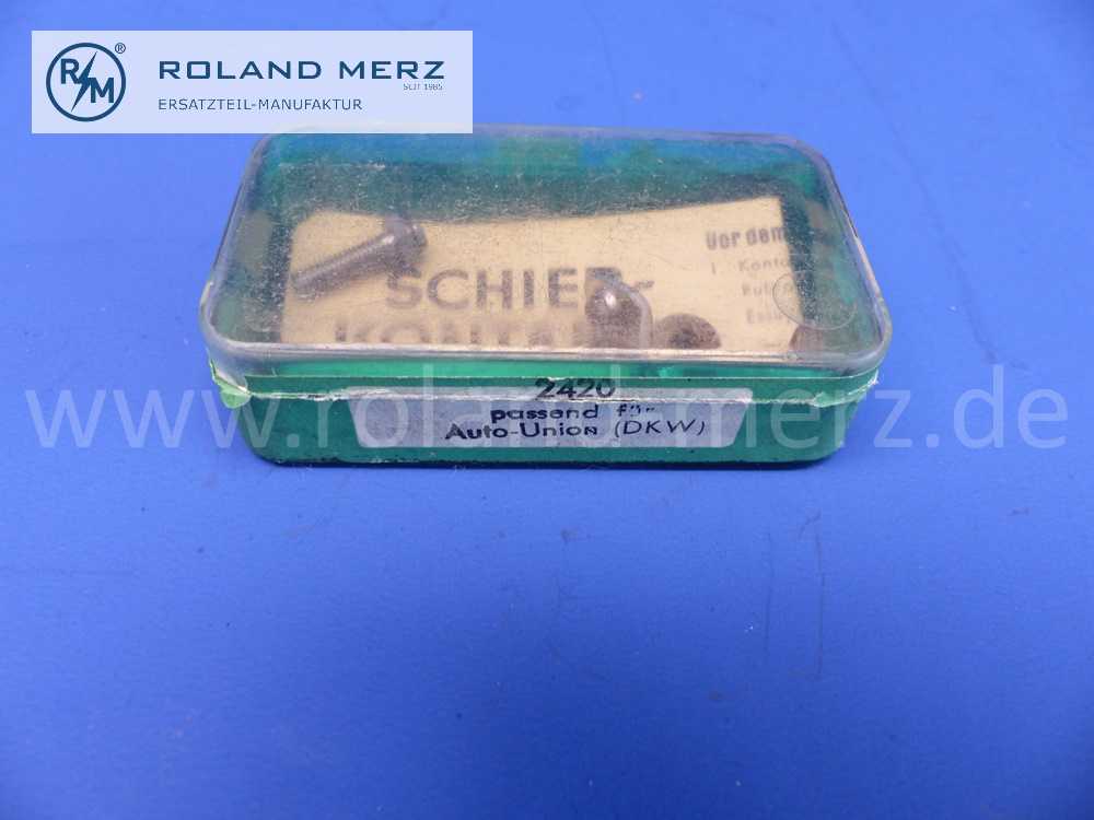 2420 Satz Zündkontakt, Schier, DKW RT125, RT175, RT200, RT250, RT300, original Schier Neuteil, NOS