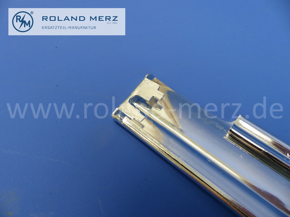 1107380230 Zierstab Bordkante, Fondtür rechts, 87,5cm, Mercedes W110, W111, W112, Heckflosse, Original Mercedes Neuteil, NOS 
