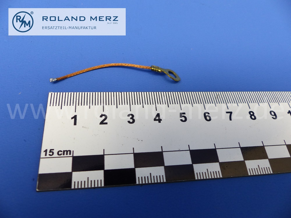 Bosch Massekabel für Zündkontaktplatte im Zündverteiler, Original Bosch Neuteil, NOS 