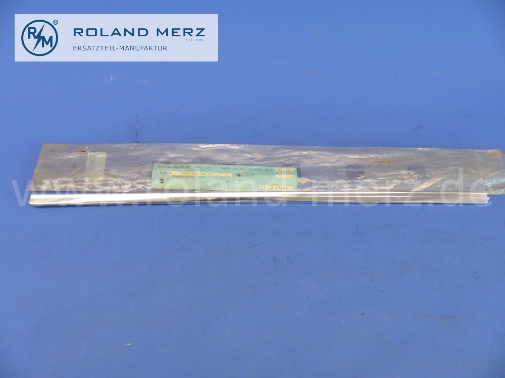 3226981383 ornamental bar, Mercedes O309, length 23cm, original Mercedes spare-part, NOS