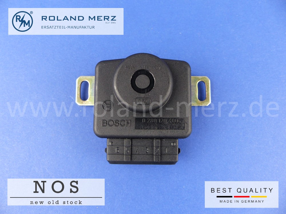 Sensor Drosselklappenstellung Bosch 0 280 120 400 für Porsche und Volvo