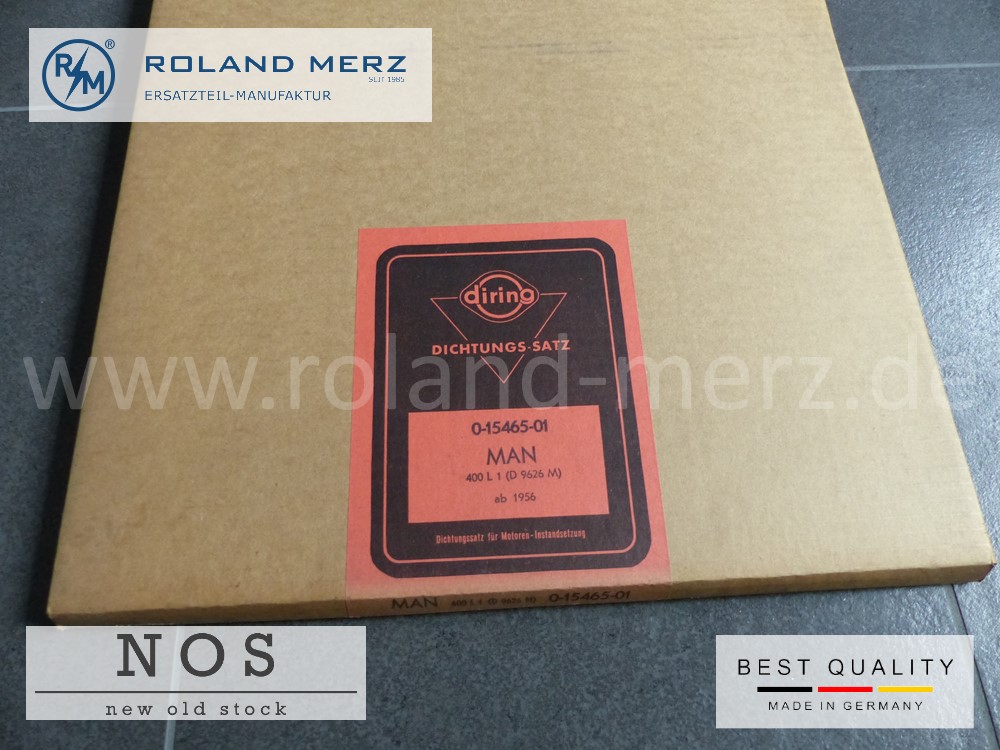 0-15465-01 Elring Motor Dichtsatz für MAN Typ 400 L1 und 400 L1 A (D9626 M) ab 1956 0-15465-01 Elring Motor Dichtsatz für MAN Typ 400 L1 und 400 L1 A (D9626 M) ab 1956