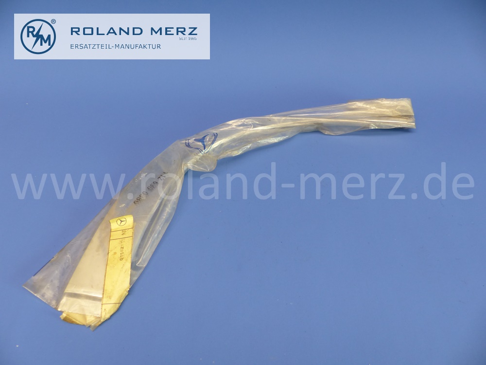 1126900380 Zierstab Fondtür links Mercedes W112, 300SE, 300SEL, Original Mercedes Neuteil, NOS 