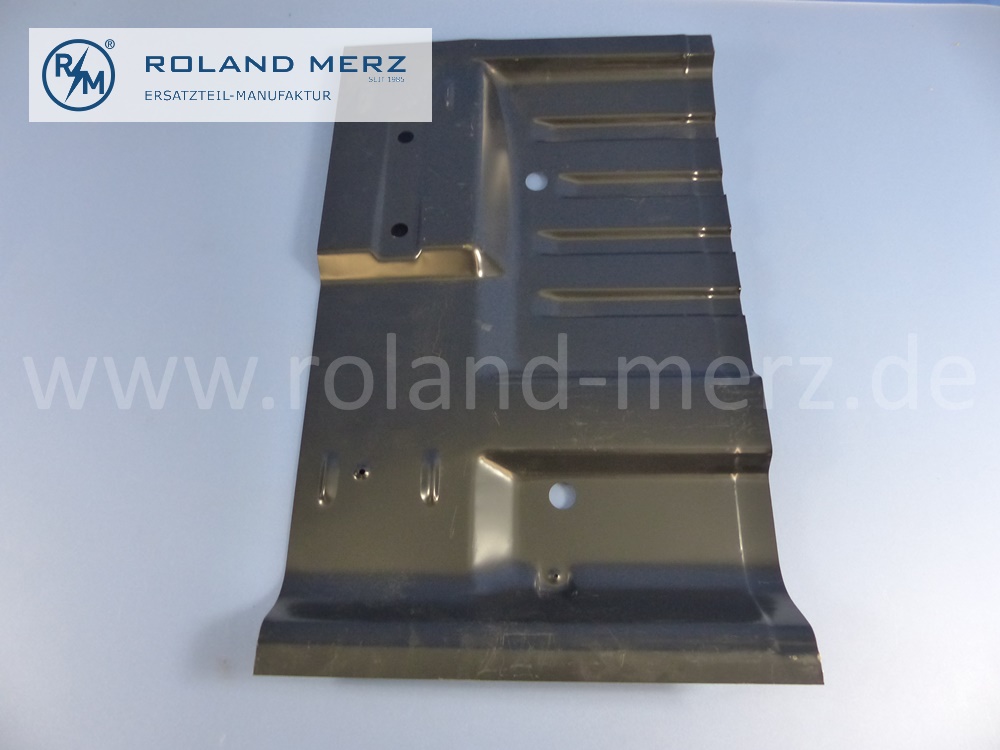 1076160967 Bodenblech, Hauptboden, hinten links, Mercedes C107, 280SLC, 350SLC, 450SLC, 380SLC, 500SLC, Original Mercedes Neuteil, NOS - Originalteil 100% passgenau -