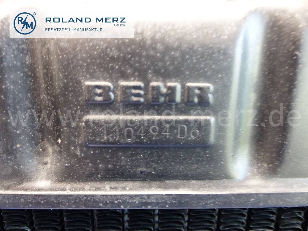 1205000502 Kühler, Wasserkühler, Wärmetauscher, Mercedes W120, 180b, 180c, 180Db, 180Dc, Ponton, Original Mercedes Gebrauchttteil, NOS - geprüft - 