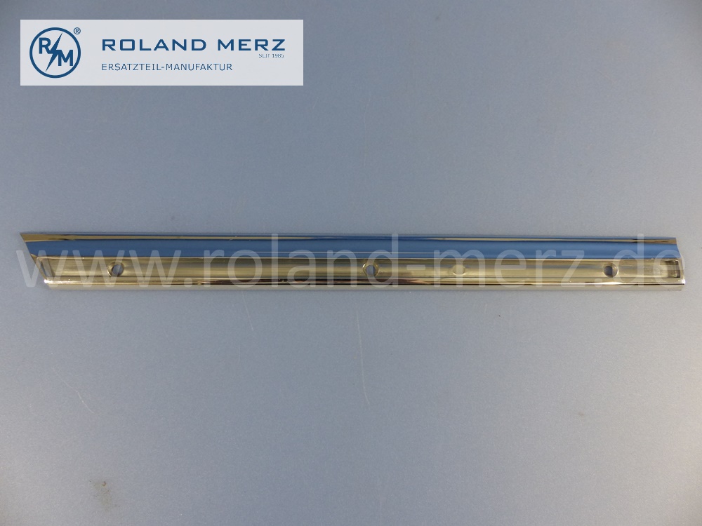 1136980580 Zierstab, Zierleiste, links, Vorderkotflügel hinter Vorderrad, Länge 335mm, Mercedes W113, Pagode, MB 230SL, 250SL, 280SL, Original Mercedes Neuteil, NOS