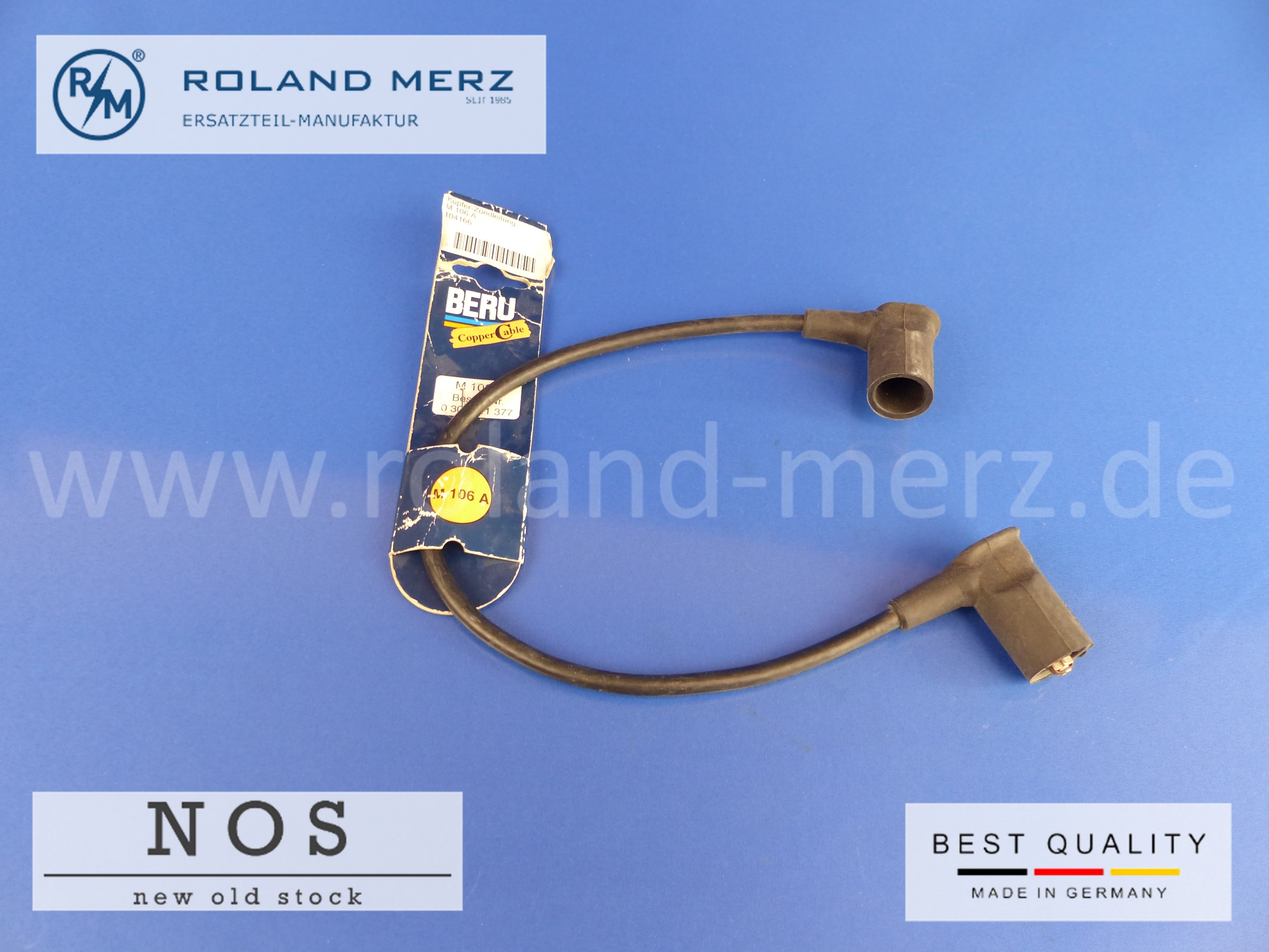 P1150993 Beru Copper Cable, M 106 A, Mercedes, Zündleitung