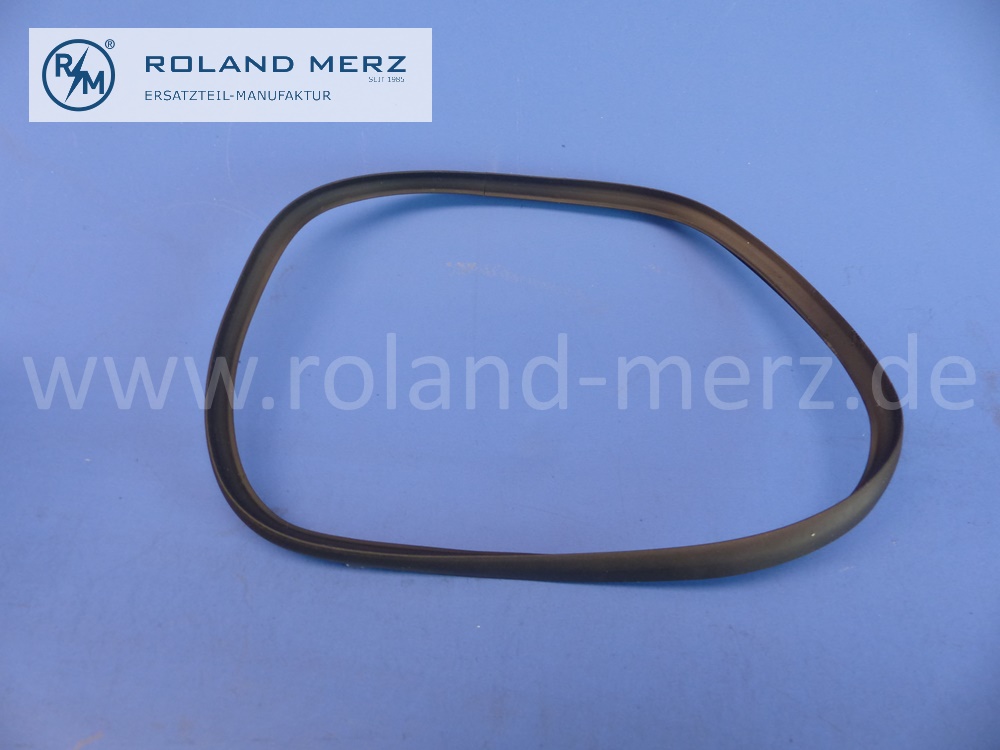 1108220790 Gehäuse Nebelscheinwerfer, Lampengehäuse links mit Glasscheibe und Dichtrahmen, Mercedes W110, 190c – 200D, Heckflosse, Original MB-Neuteil, NOS 