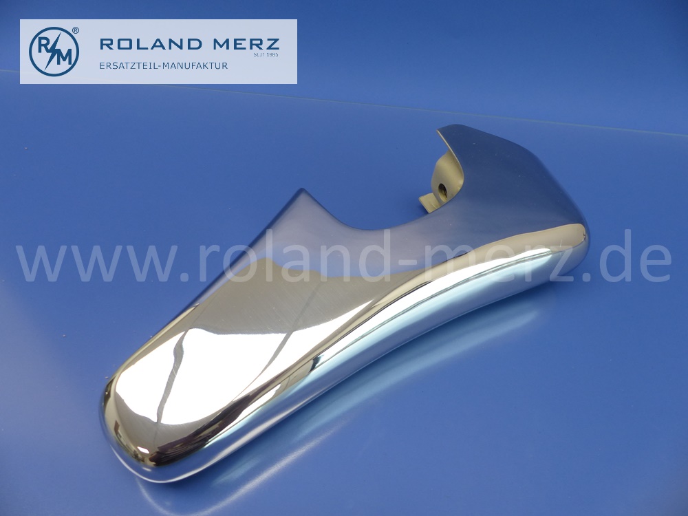 301808800755 1808800755 Horn Stossfänger vorne, links, Mercedes W180, Original Mercedes Neuteil, NOS 