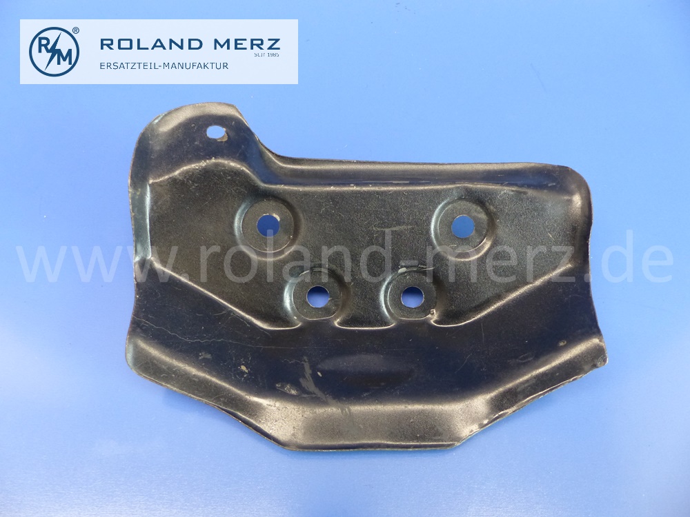 1862420034 screening plate engine support, rear, left, Mercedes W105, W120, W121, W180, W186, W188, W189, 309, 319, original Mercedes spare-part, NOS