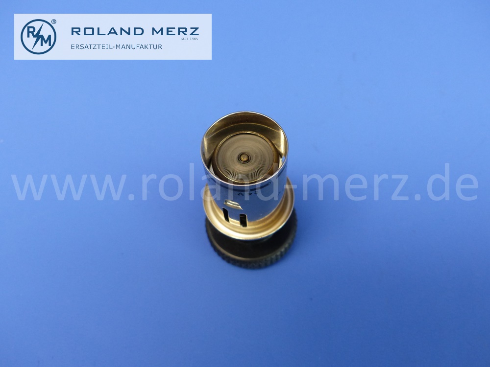 Autofum24V, Zigarettenanzünder, Zigarrenanzünder, 24 Volt, für Youngtimer, Autofum Originalteil, Made in Germany, D 22mm Länge ges. 54mm, D. Knopf 31 mm, Original Scheller-Autofum Neuteil, NOS