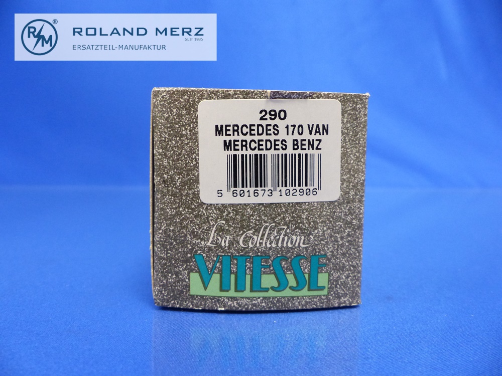 290b-02 Mercedes-Benz 170V Van Mercedes-Benz blau 1939 - 1942 - 290 Vitesse 1:43 Modell