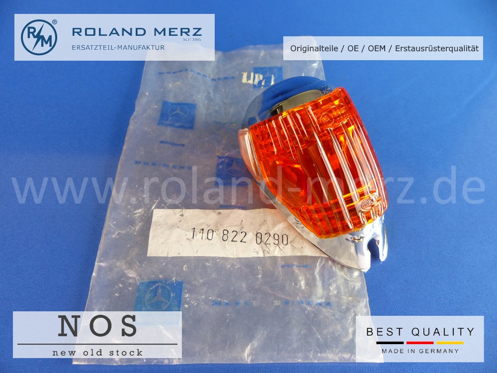 Gehäuse mit Glasscheibe 110 822 02 90 rechts für Mercedes 190c - 200D Gehäuse mit Glasscheibe 110 822 02 90 rechts für Mercedes 190c - 200D