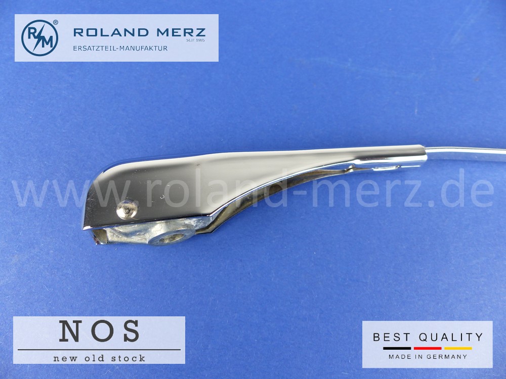 Wischerarm verchromt Bosch 3 398 100 025 Mercedes 120 824 02 28 für 190SL und Ponton 180 - 220SE