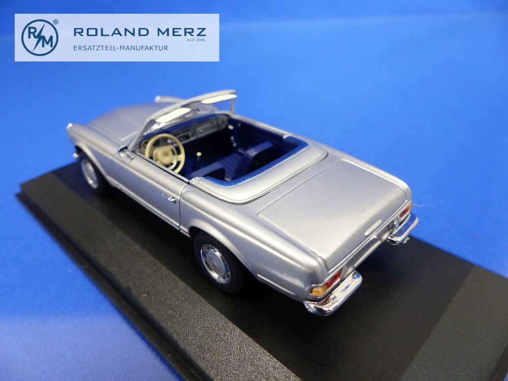 032230-10 Mercedes-Benz 280 SL Cabriolet silber - Minichamps PMA 1:43
