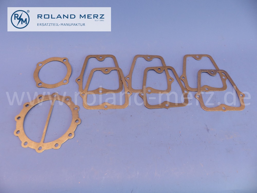 0-16723-02 Dichtungssatz Motor, Vollsatz, Büssing Motor S11, 317, 1955 / 1960, Original Elring Neuteil, NOS 