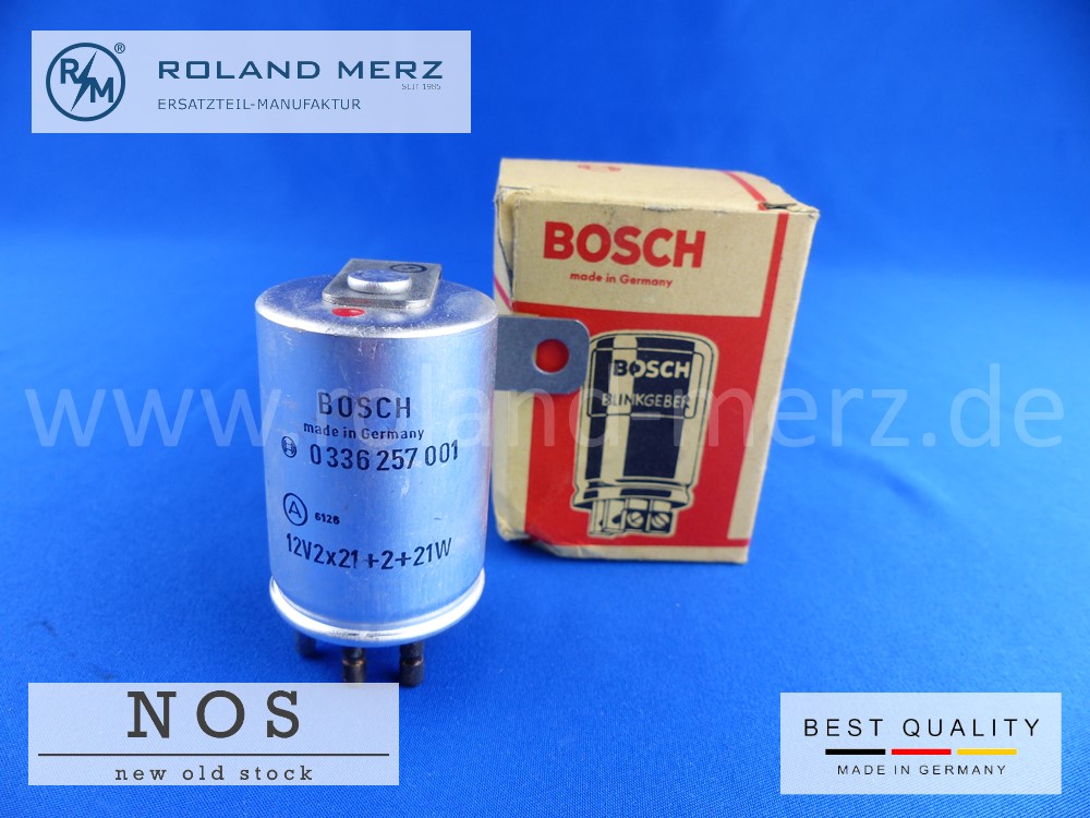 Blinkrelais Bosch 0336257001, 12V Mercedes Benz W115