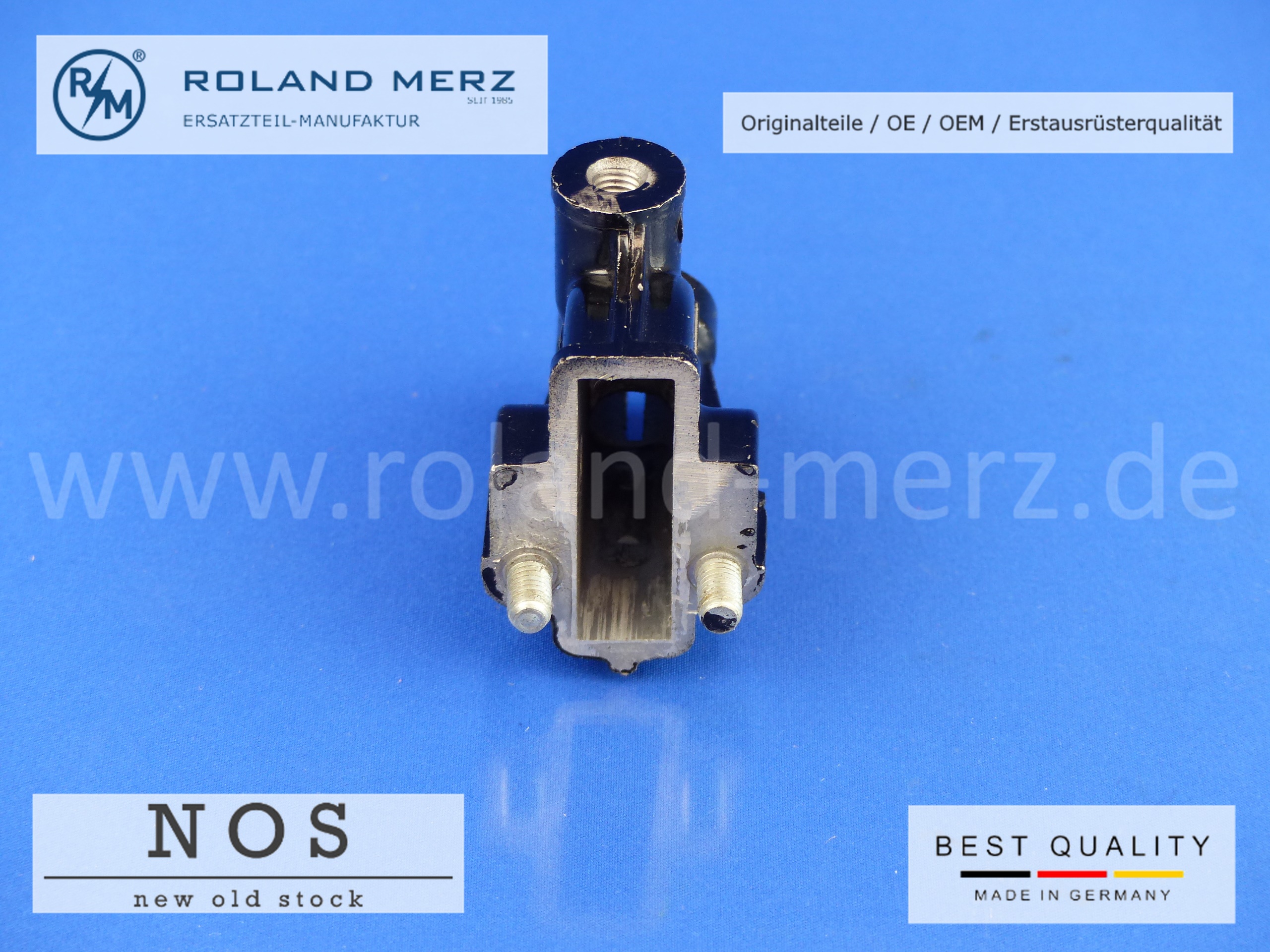 P1170193 Mercedes Seilrollengehäuse, links, Bremsträgerplatte, Mercedes 190SL