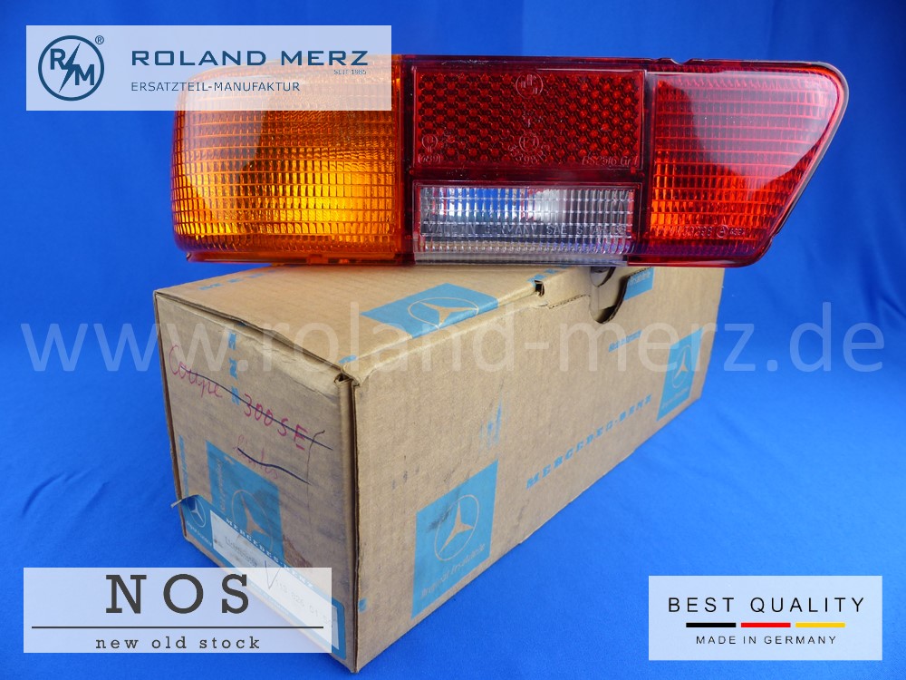 Lichtfenster links komplett mit Reflektor Mercedes 113 826 01 56 für 280SL, 280SE