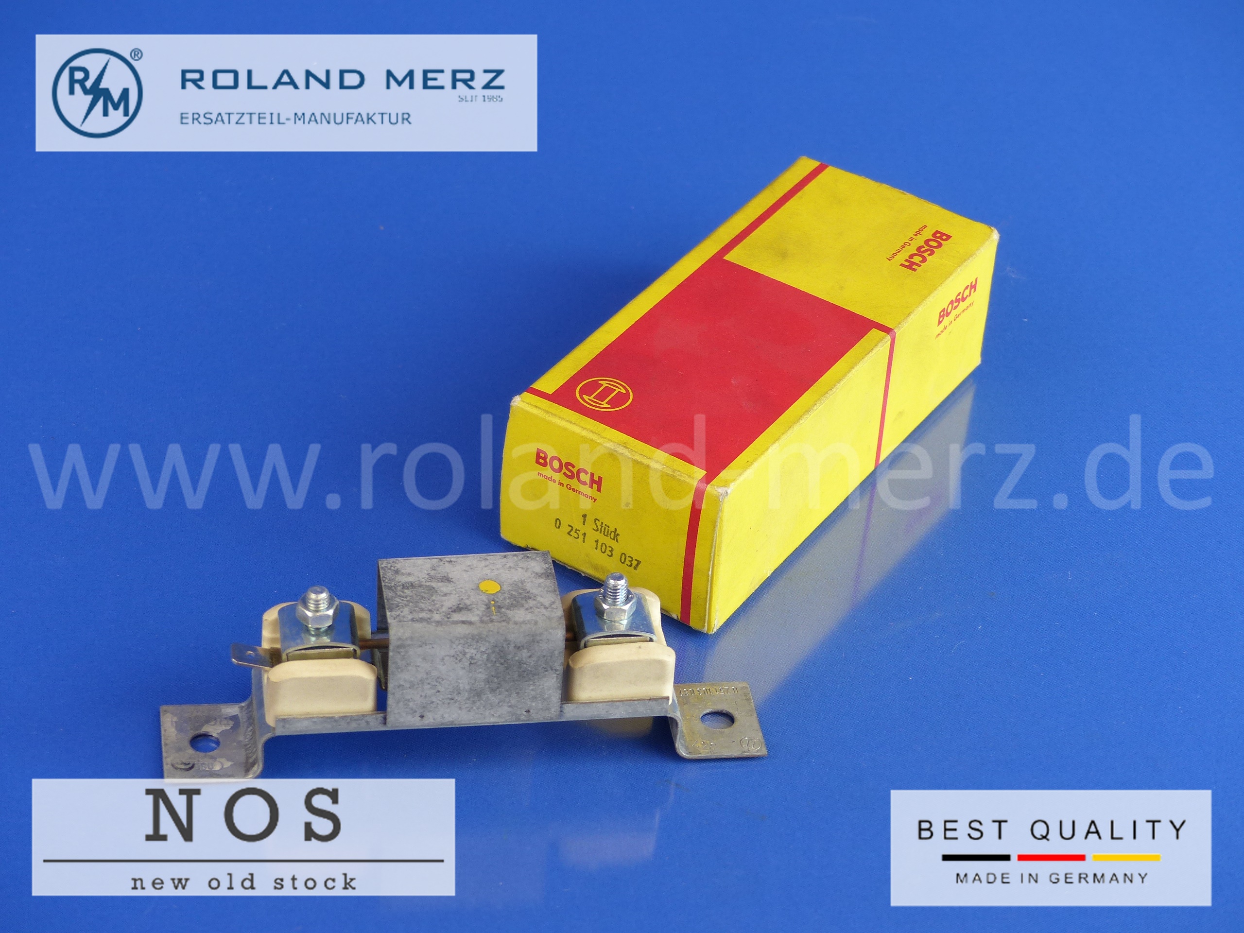P1170928 0251103037 Vorwiderstand Glühanlage Bosch Fiat Lancia