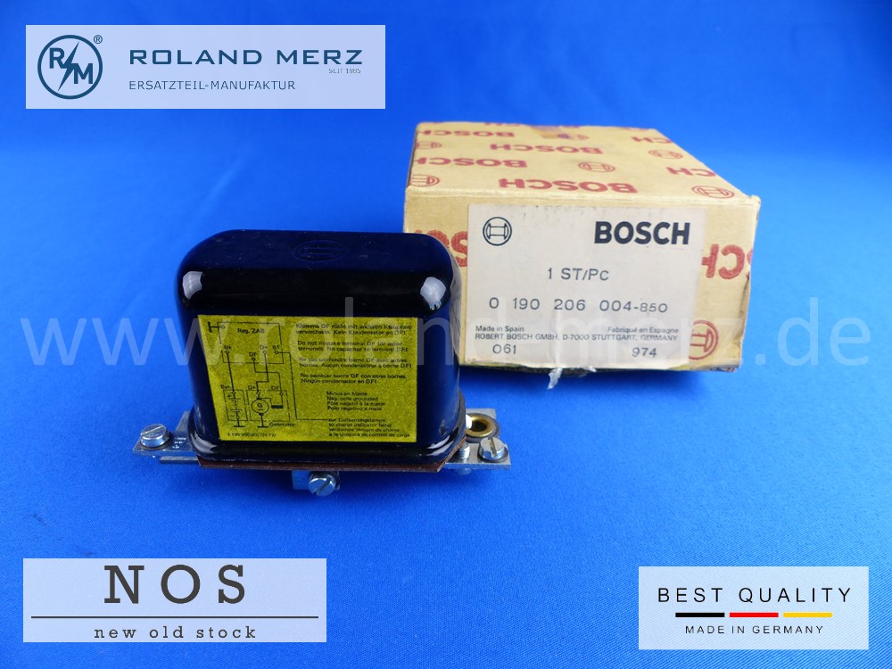 P1110739 Gleichstromregler Bosch 0 190 206 004, 7V 15A für BMW und Puch